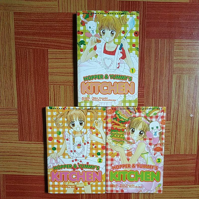 Komik Langka Hopper & Yummy's Kitchen 1-3 end Kolpri