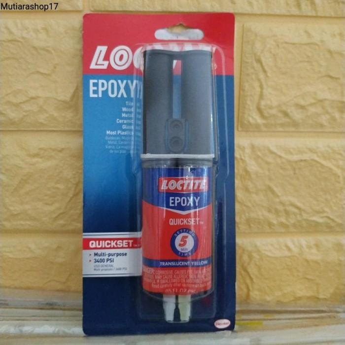 Loctite Epoxy Mix , Lem Campur Loctite , Lem Besi Kayu Kaca Plastik