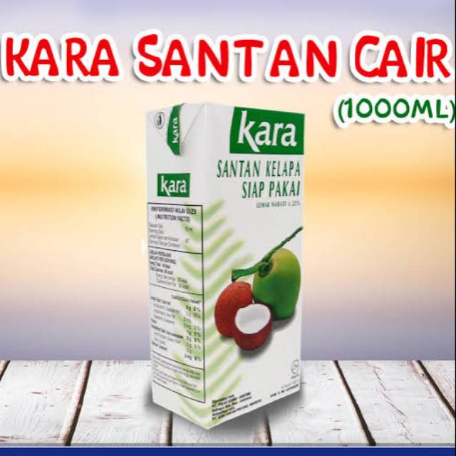 

Kara Santan Kelapa 1000 ml - Santan Kara 1 Liter