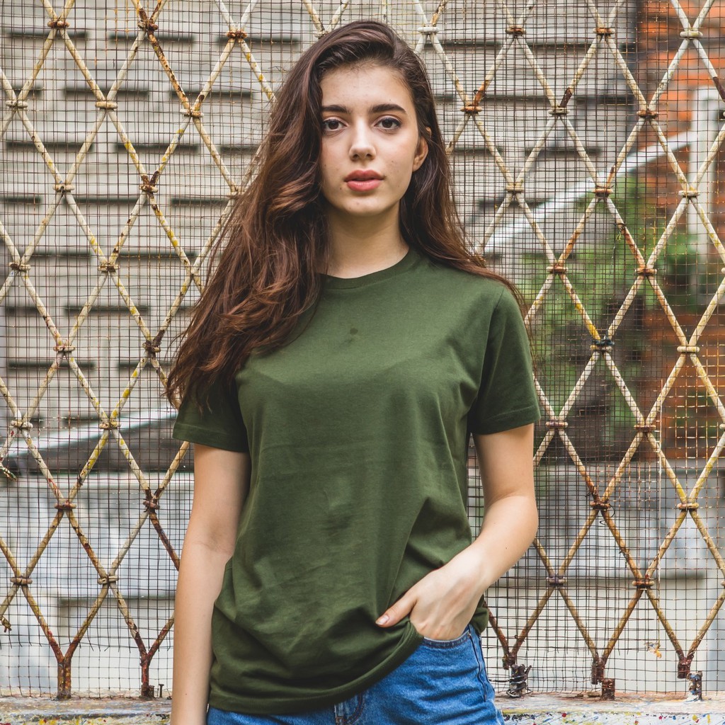  Kaos  Polos  Cotton  Combed  30s Lengan Pendek Yarn Spindle 