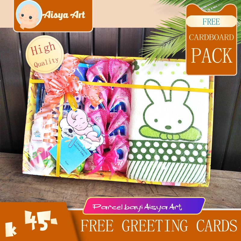 Parcel Bayi Baru Lahir Hampers Bayi Kado Bayi baby Gift set Box Kardus