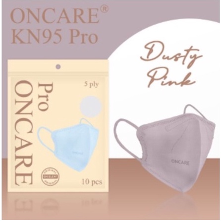 KN95 PRO ONCARE 5 PLY EMBOSS ONCARE ISI 10 PCS WARNA WARNI