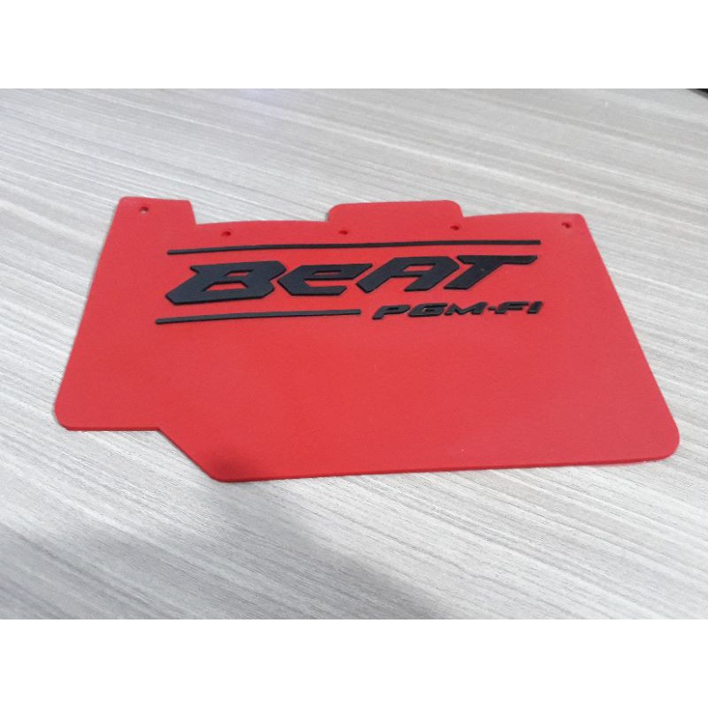 Mudflap Mud Flap Penahan Lumpur Beat New FI Esp Beat Injection bahan karet