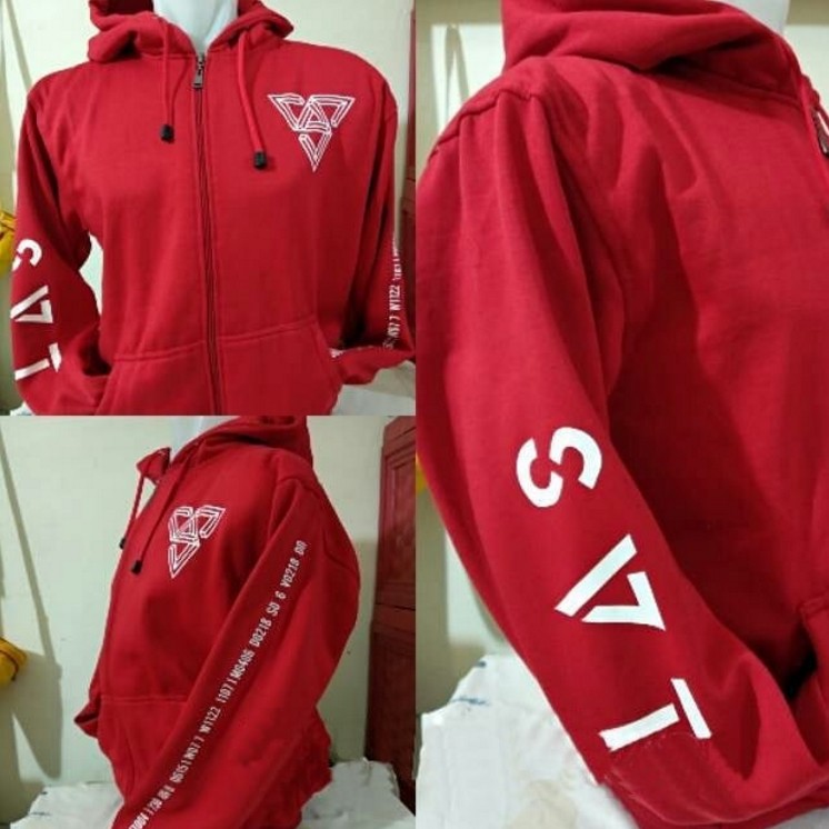 jaket seventeen hoodie seventeen svt kpop