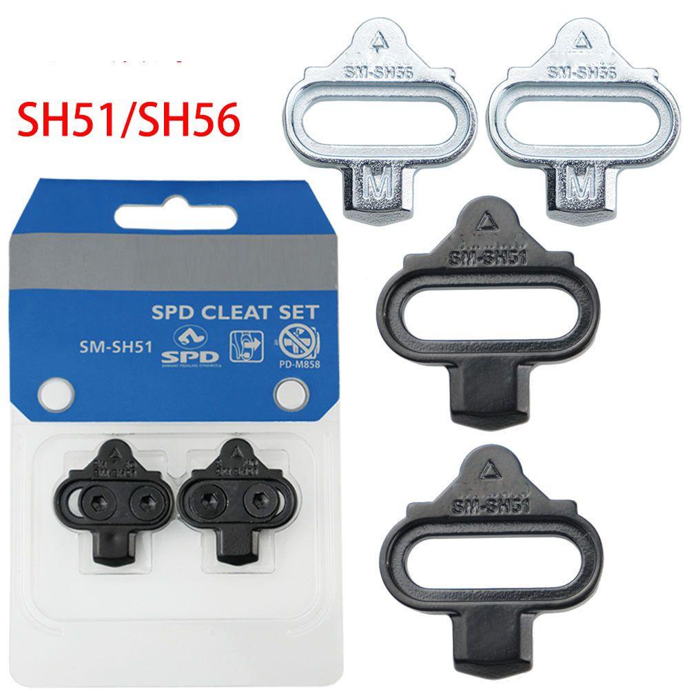 Lanfy Pedal Sepeda Cleat Sepeda Gunung MTB Pengunci Plat Kunci Pedal Aksesoris Sepatu Pedal Sepeda Cleat Self-locking Pedal Bicycle Pedal Lock Tabs