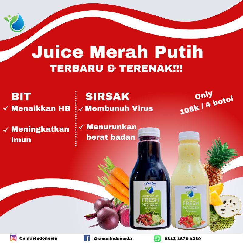 

Juice Bit Sirsak Bitroot Beetroot Pelangsing alami/pemulihan covid/meningkatkan hemoglobin alami