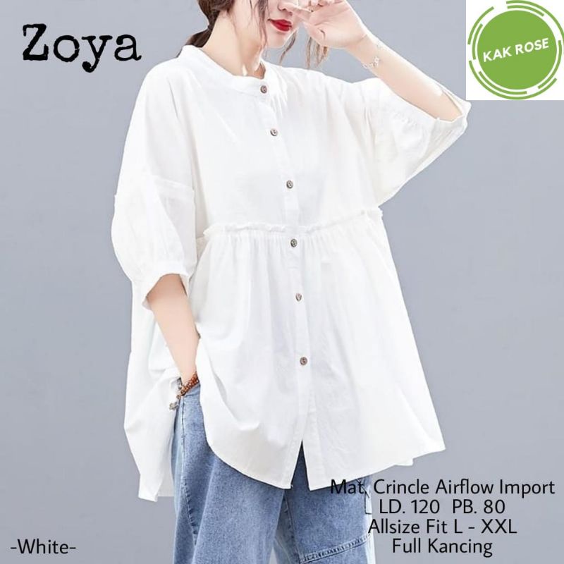 BAJU ATASAN WANITA JUMBO BIG SIZE OVERSIZE XXL LD 125 PJ 120 TERMURAH/BLOUSE CRINKLE JUMBO POLOS PRE