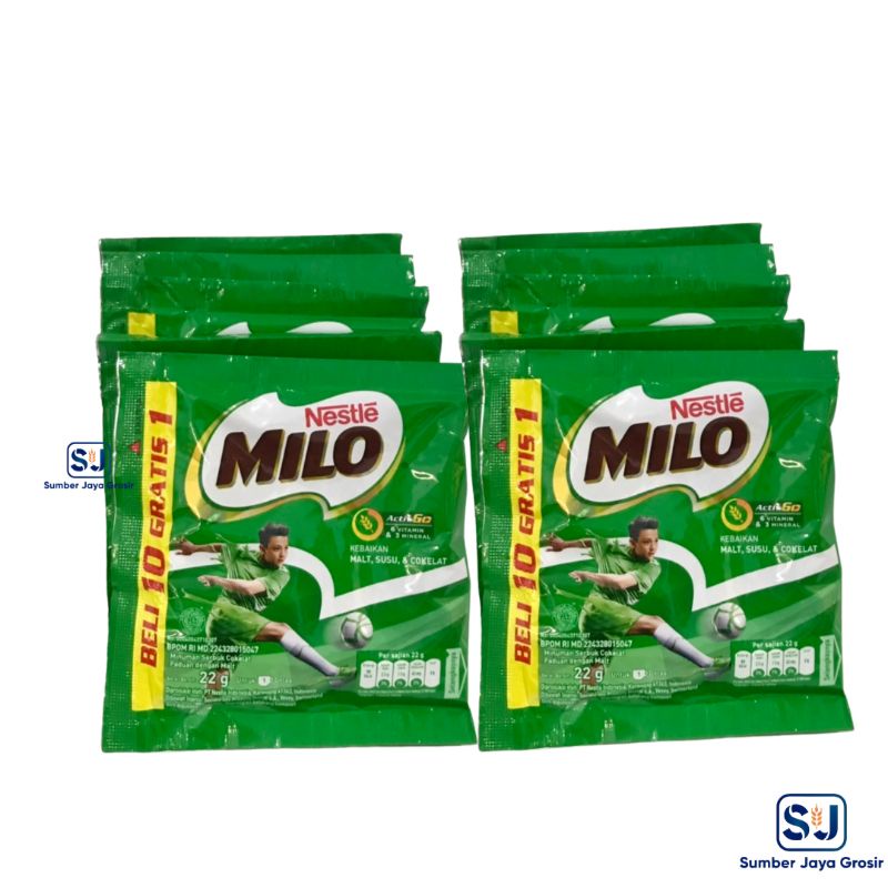 

NESTLE MILO ACTIVGO RENCENG ISI 10