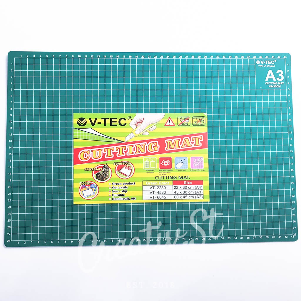 

V-TEC Cutting Mat Alas Potong A3 42 Cm X 30 Cm