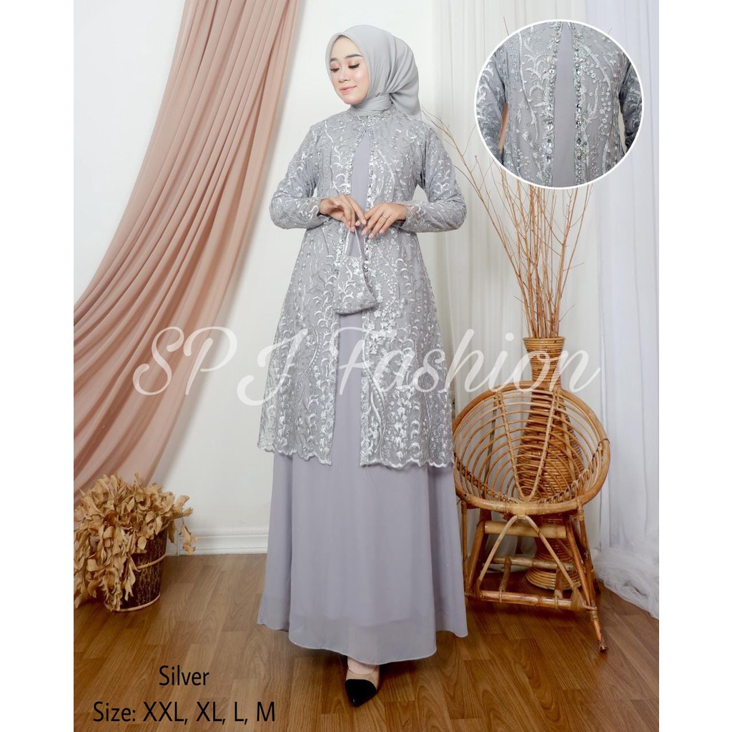 RILIS GAMIS PREMIUM/ TERMURAH ORIGINAL GAMIS KEJORA/ GAMIS OUTER BRUKAT TILE MUTIARA /GAMIS WANITA MODERN/GAMIS WISUDA/GAMIS PESTA/GAMIS LAMARAN/CASUAL GAMIS KEKINIAN TERLARIS DAN TERMURAH