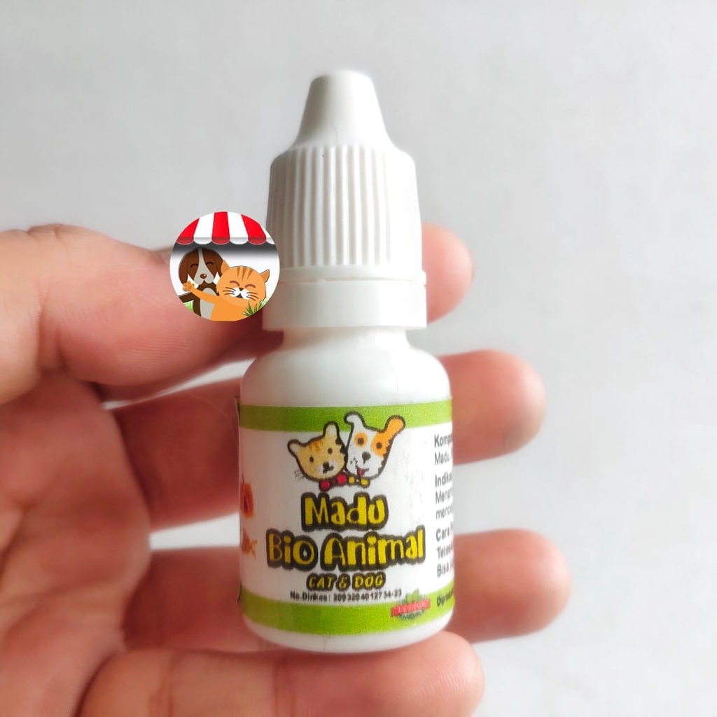 Madu Kucing &amp; Anjing Bio Animal 10ml - Vitamin Penambah Nafsu Makan