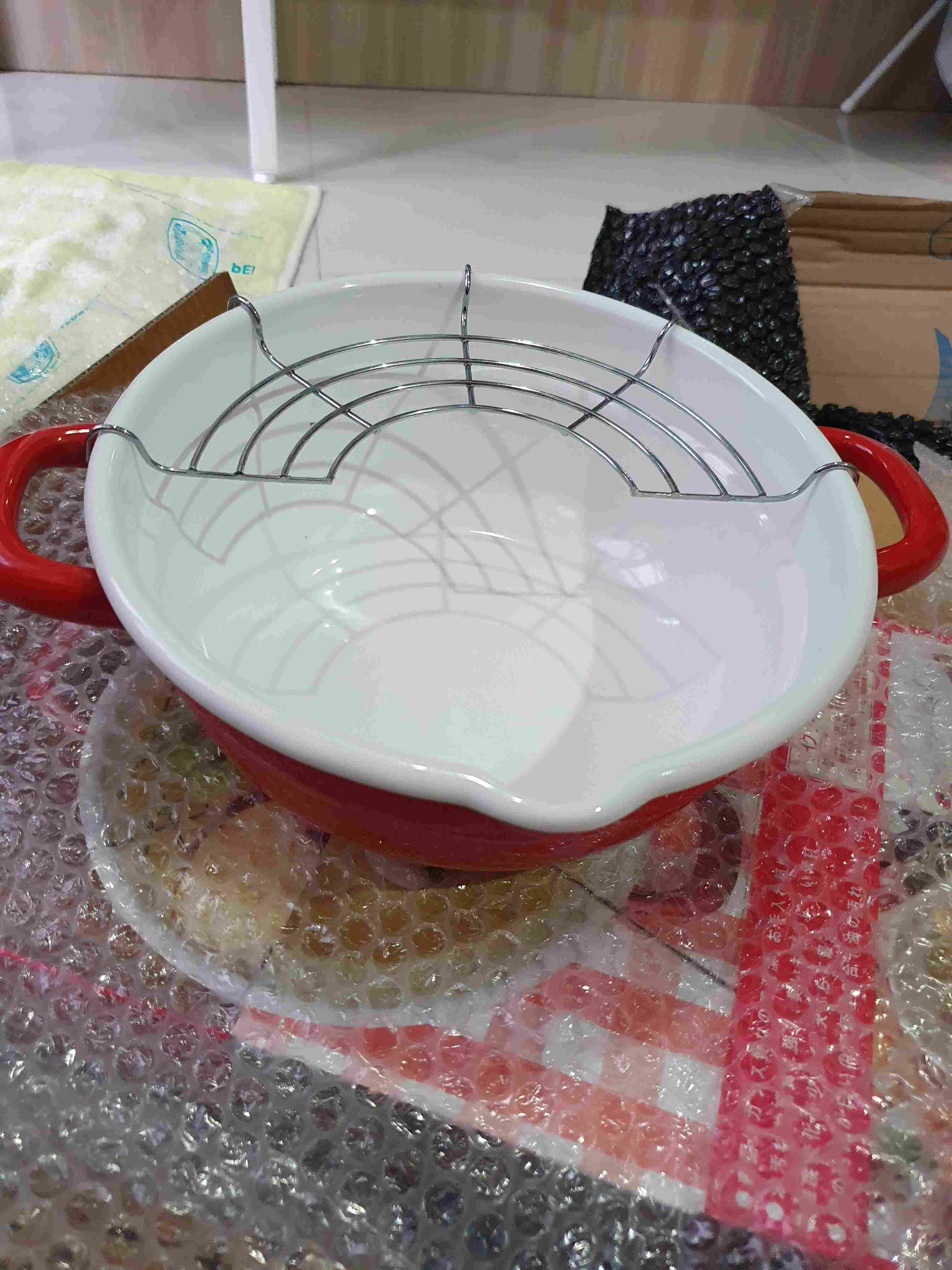 Tempura Nabe Panci Masak Goreng 20 Cm Dengan Tatak - Sisa Export