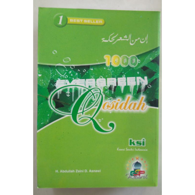 1000 Qosidah Evergreen KSI Buku kumpulan Sholawat Shalawat Nabi