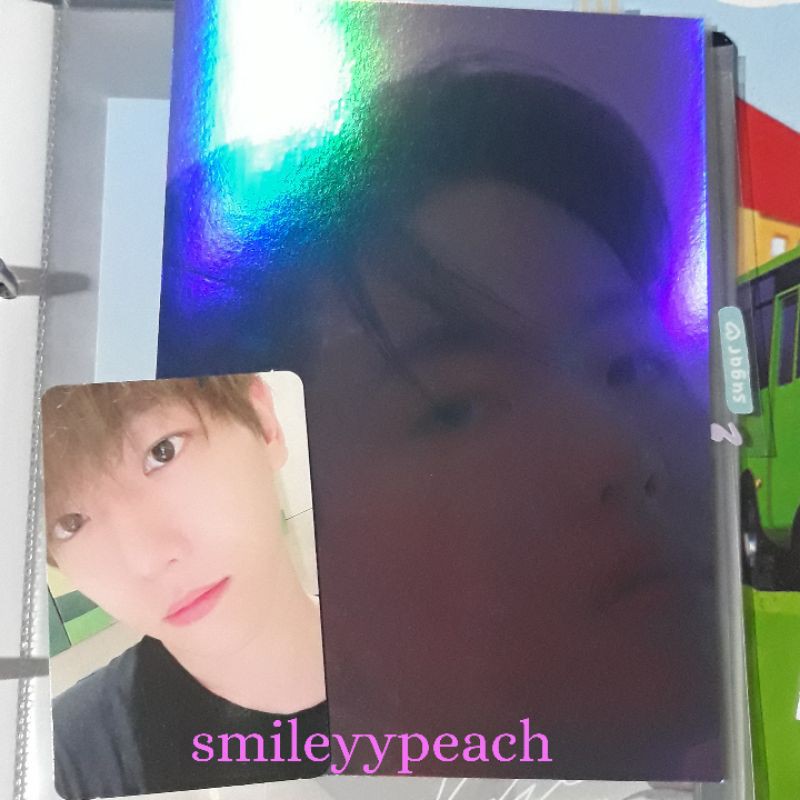 PHOTOCARD PC BAEKHYUN EXO DELIGHT MINT HONEY VER POSTCARD