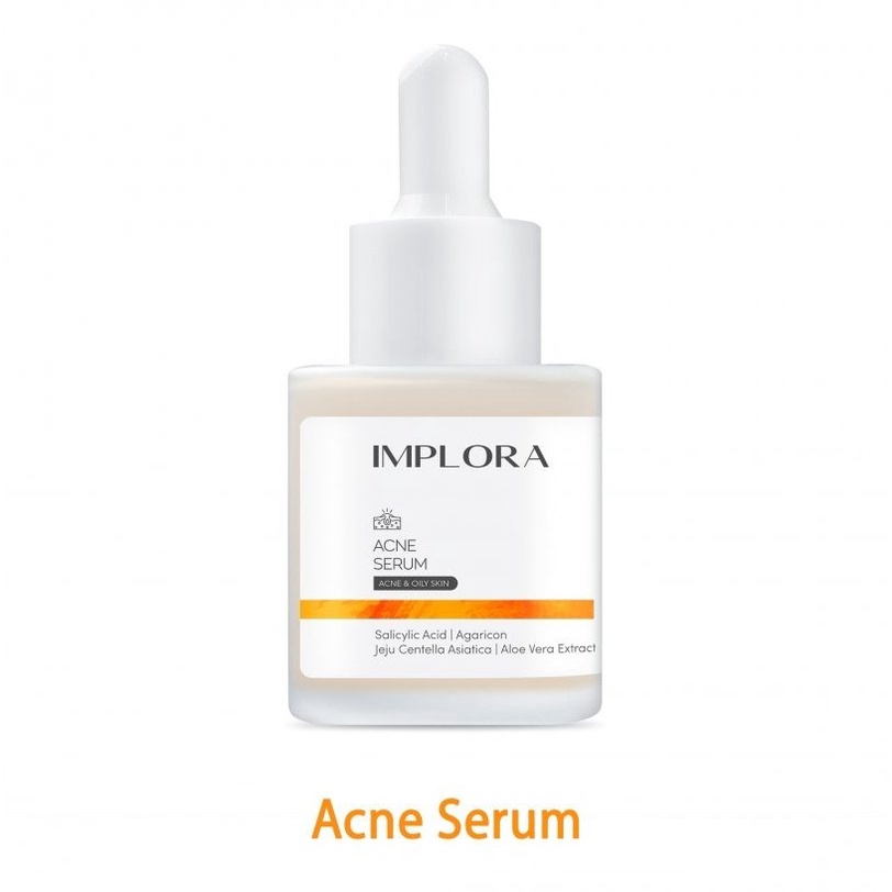 IMPLORA Serum Series serum wajah kecantikan mencerahkan wajah mengatasi jerawat ampuh bikin wajah glowing