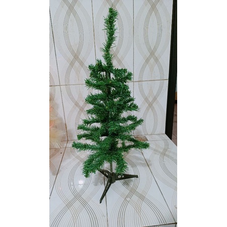 Pohon natal 2feet (60cm, komplit dan lengkap seperti foto