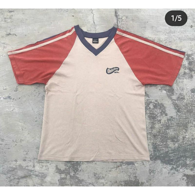 KAOS VINTAGE QUIKSILVER SECOND