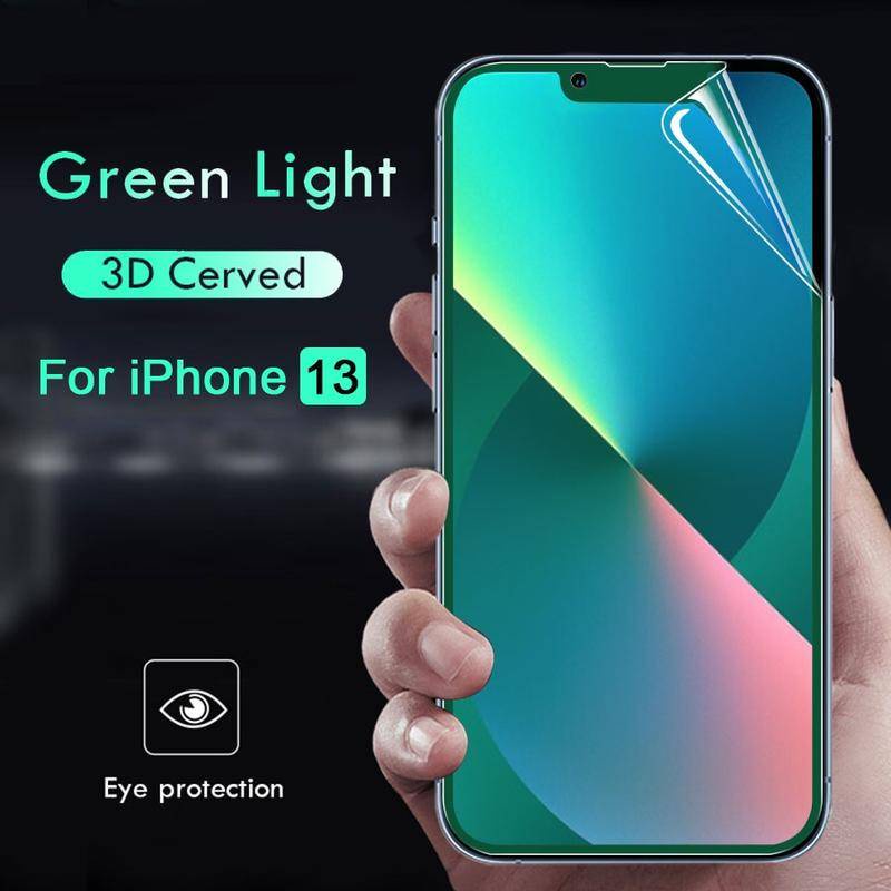 1pc Pelindung Layar Hydrogel Untuk iPhone 11 12 13 Pro MAX Mini X XR XS MAX 7 8 6 6s Plus SE 2020 2022 SE3