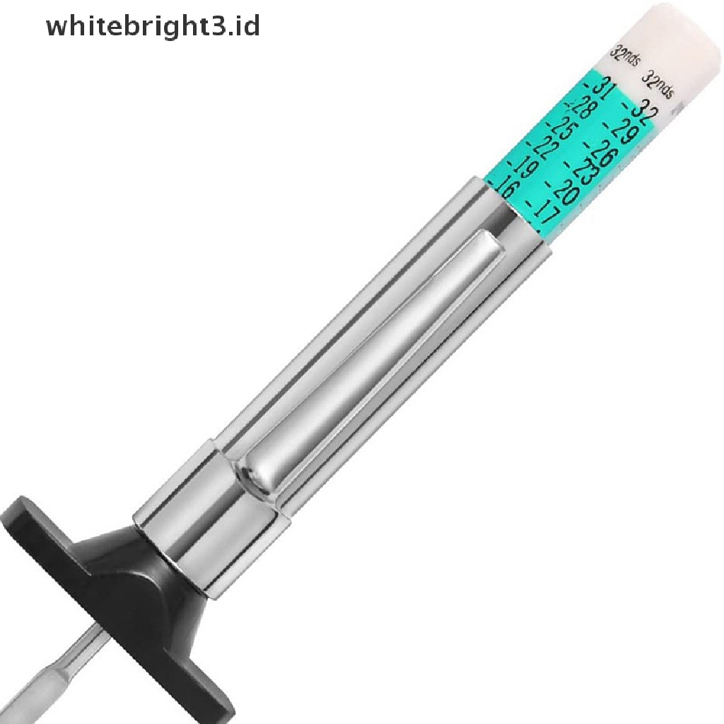 (whitebright3.id) Alat Pengukur Ketebalan Ban Mobil 25MM