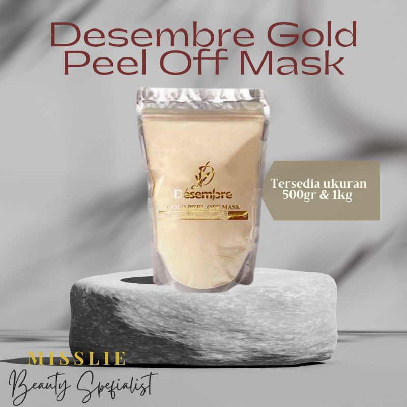 DESEMBRE GOLD GEL PEEL OFF MASK 500GRAM - 1KG PILIH VARIANT TERMURAH ORI KOREA 100%