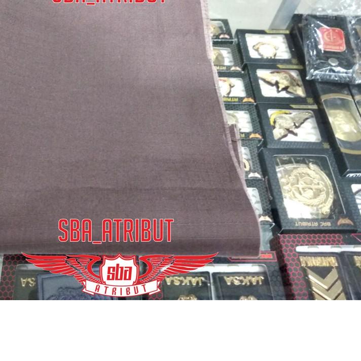 ✼ KAIN BAHAN PDL KEJAKSAAN RIPSTOP RIPSTOK RISTOP RISTOK COKELAT ▼