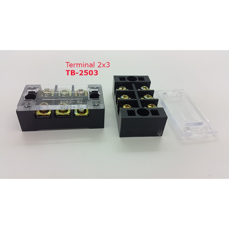 TERMINAL BLOCK TYPE TB-2503 2x3 25A