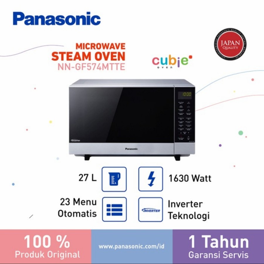 Panasonic NNGF574MTTE Panasonic Microwave Inverter Grill 27Liter