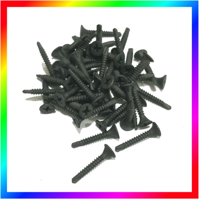 SEKRUP 50 PCS SDS 6 X 1 SELF DRILLING SCREW ROOFING