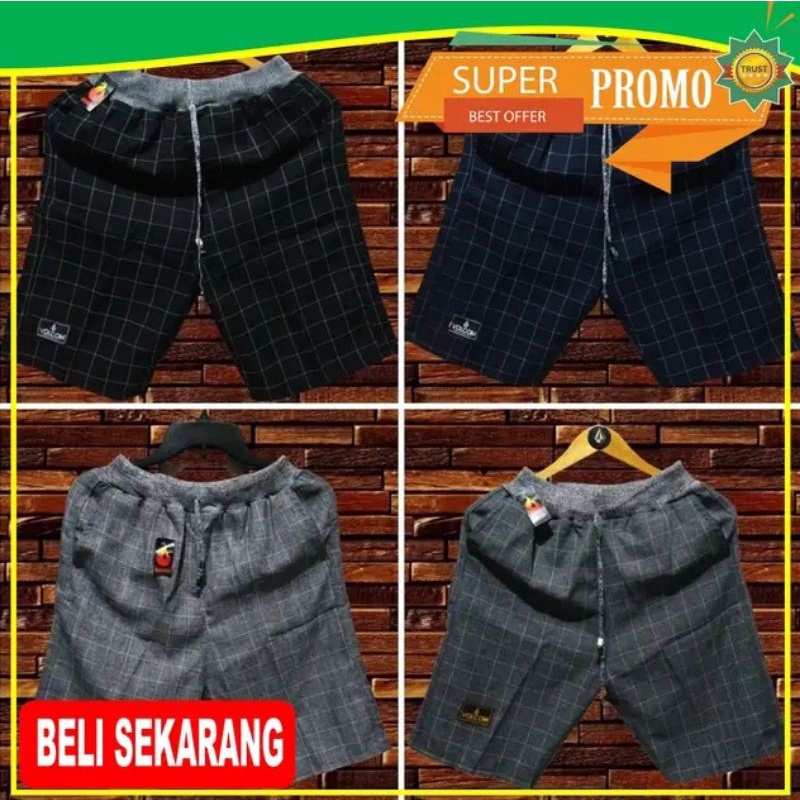 Celana Tartan/ Tartan pendek/ Celana modis/ Celana pendek pria/ Chinos Tartan