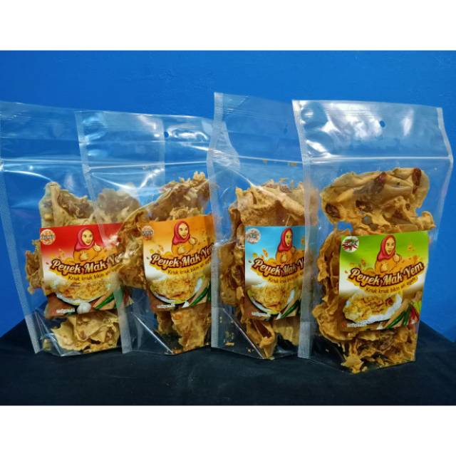 

Peyek kemasan pouch 125-150 gram