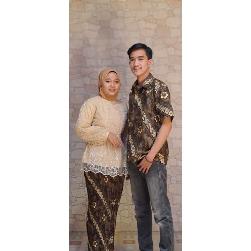 kebaya couple/ batik couple/ baju lamaran