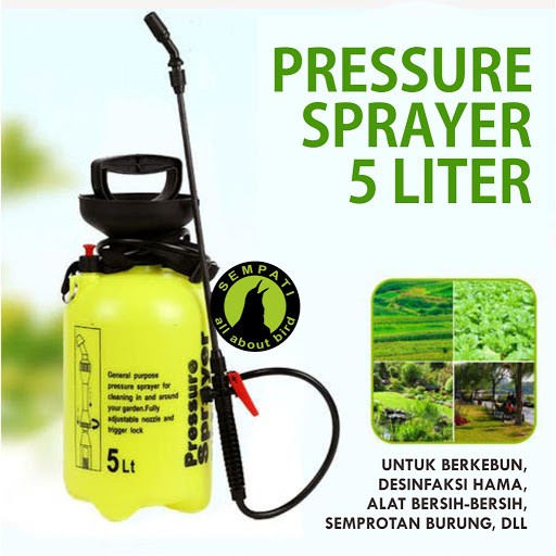 Semprotan 5 liter Sprayer 5liter 5L Alat Semprot Desinfektan Hama Air joss