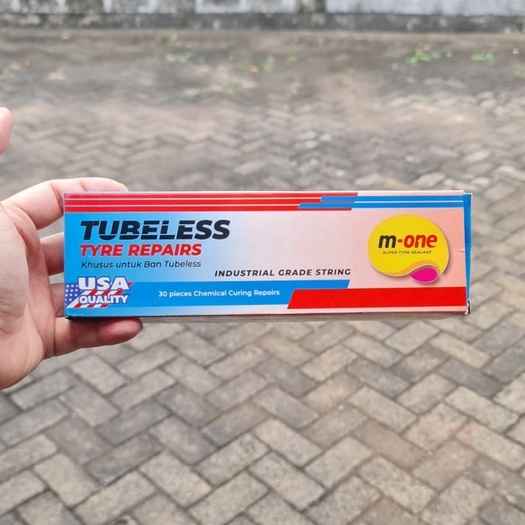 USA Made M-One karet tambal cacing Tubeless