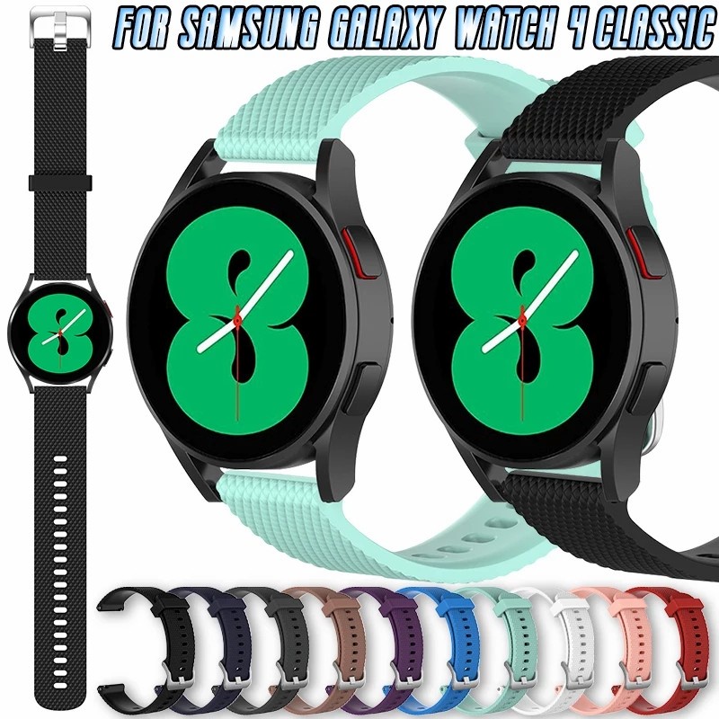 STRAP TALI JAM TANGAN - RUBBER STYLE VENU - FOR SAMSUNG GALAXY WATCH 4 CLASSIC 40 42 44 46MM SMARTWATCH