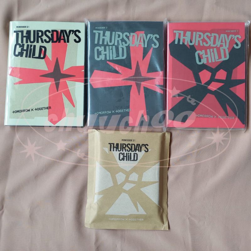 READY STOCK ALBUM SEALED TXT THURSDAY CHILD Hate Mess End Ver Yeonjun Tear Ver