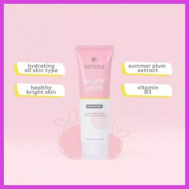 Emina Bright Stuff Face Wash 50 &amp; 100ml