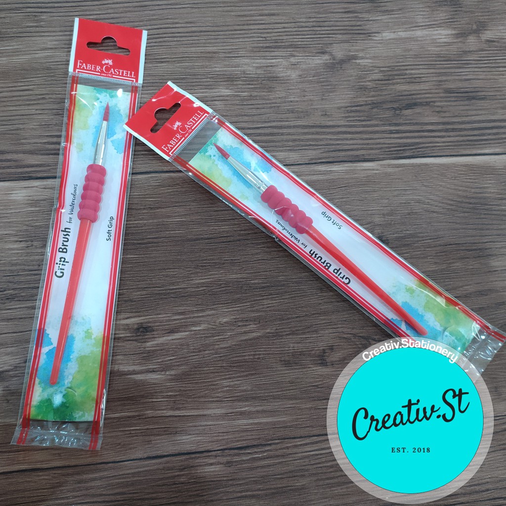 Faber Castell Kuas Lukis Colour Paint Brush Redin Pouch Faber Castell Kuas Lukis Colour Paint Brush Redin Pouch