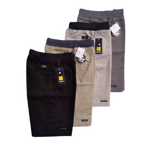 Chinos Big Size Celana Pendek Pria Jumbo Chino Kolor Pendek Cotton Combed Size 39-44