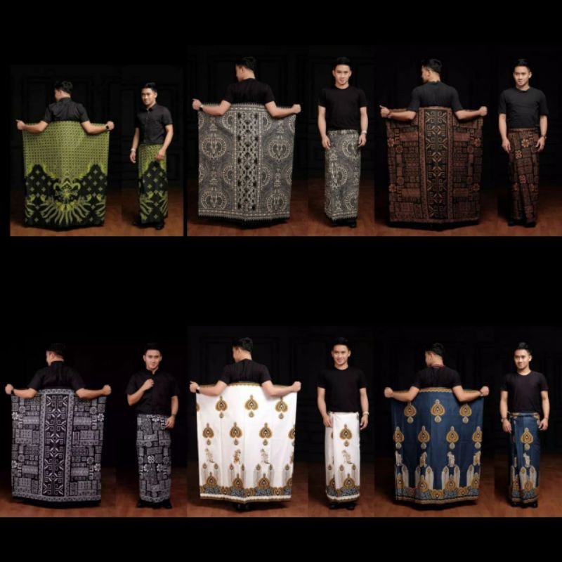 SARUNG BATIK / SARUNG SANTRI / SARUNG KANG SANTRI /SARUNG BATIK MOTIF TERBARU MOTIF ETNIK KALIMANTAN