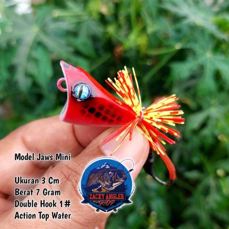 Jaws frog Mini 3 Cm Umpan Casting Gabus