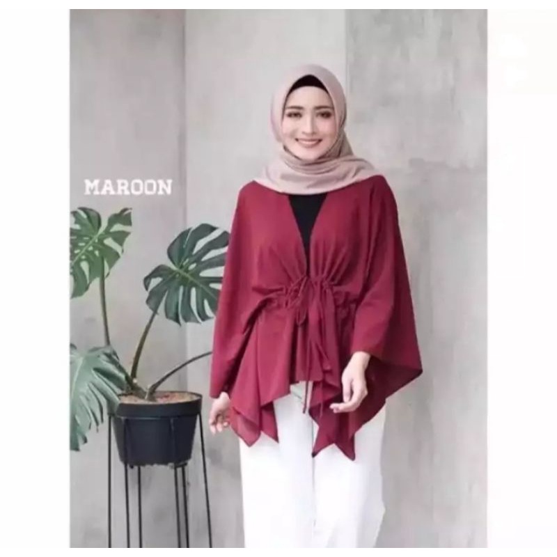 NIDA OUTER/CARDIGAN/TUNIK/BLOUSE/KEMEJA/ATASAN/GAMIS/DRESS/VIRAL/2021/TERBARU/KEREN/KEKINIAN