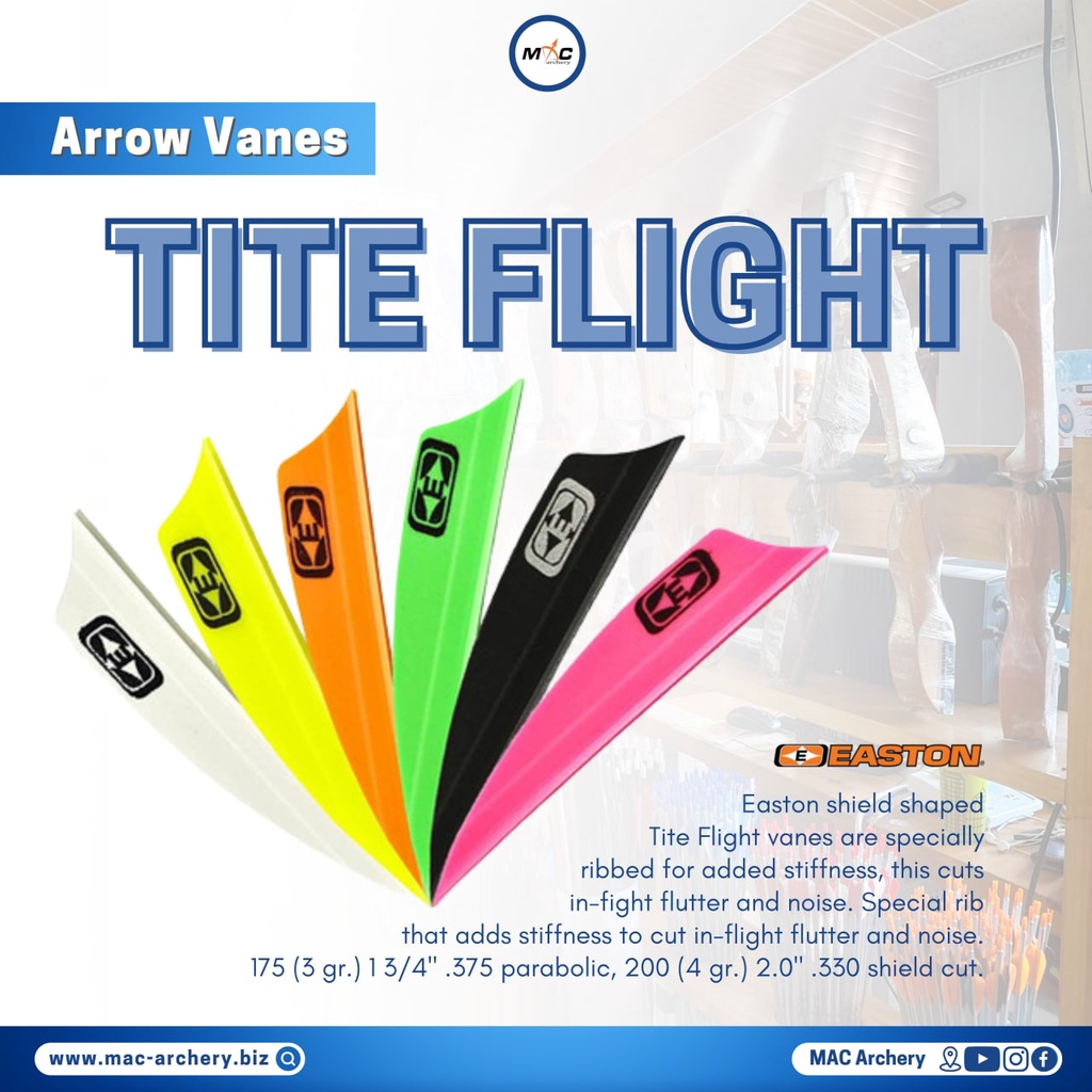 vanes easton tite flight/vanes anak panah