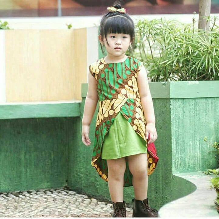 BAJU ANAK UNIK AZZAFRAN MODEL SEKAR SET