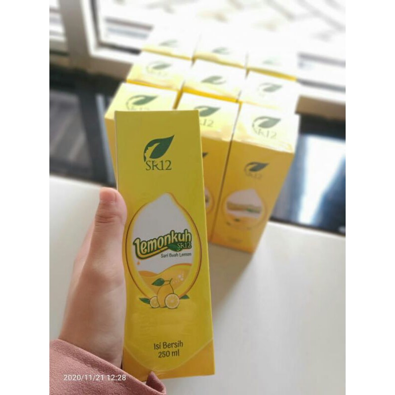 

Lemonkuh SR12 Herbal Sari Lemon Asli Fresh Sari Lemon Murni Premium Original BPOM