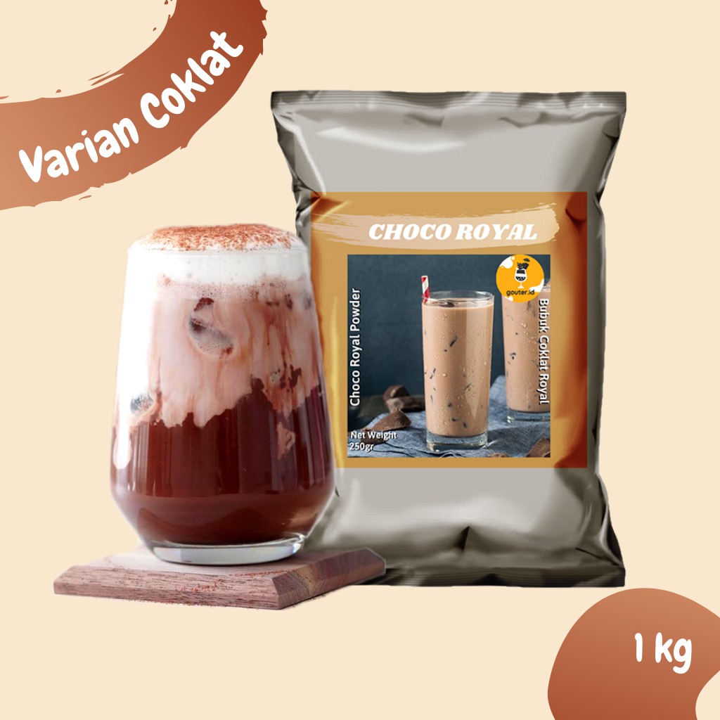 

BUBUK MINUMAN RASA VARIAN COKLAT 1KG / SERBUK MINUMAN ANEKA RASA / POWDER MINUMAN BOBA KEKINIAN g