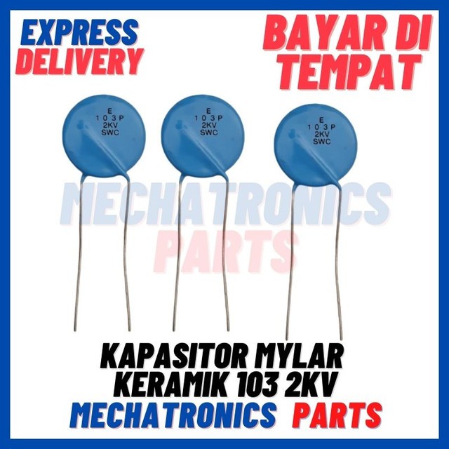 [PAS-9629] KAPASITOR MYLAR KERAMIK 103 2KV