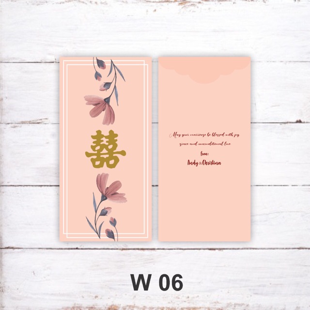 

ANGPAO WEDDING / LAMARAN / TINGJING / SANGJIT B