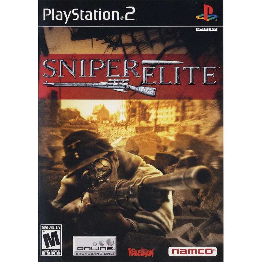 DVD Kaset Game PS2 Sniper Elite