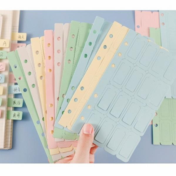 

kertas warna nama file susun satuan binder diary notebook