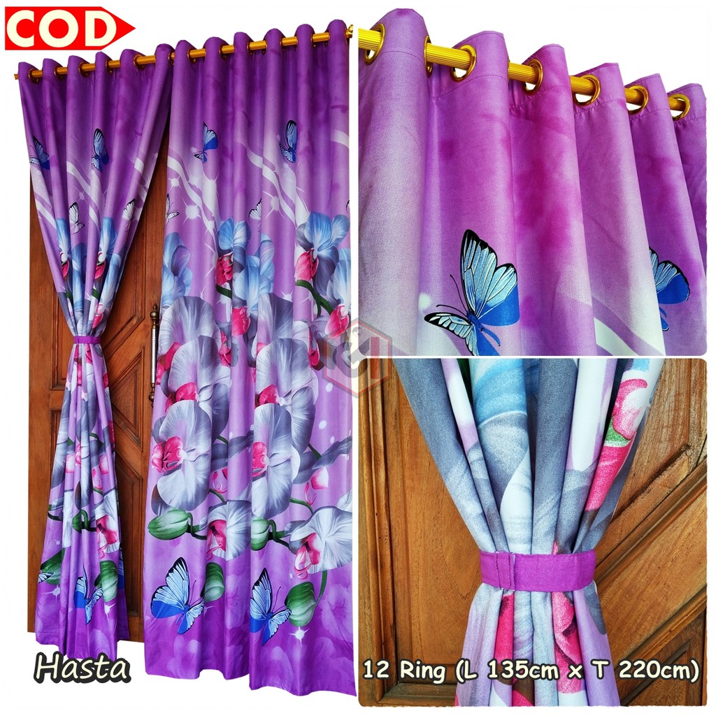 Gorden Pintu Jendela Ukuran Panjang Model Smokering 12 Gorden Pintu Jendela Ukuran Panjang Model Smokering 12